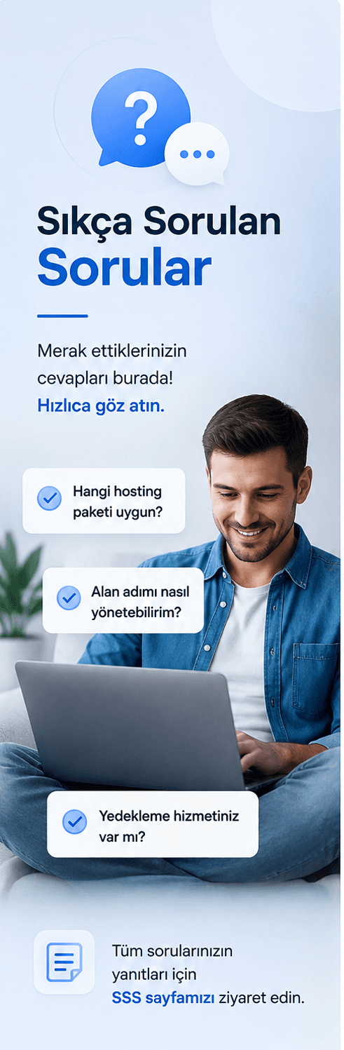 Sıkça sorulan sorular